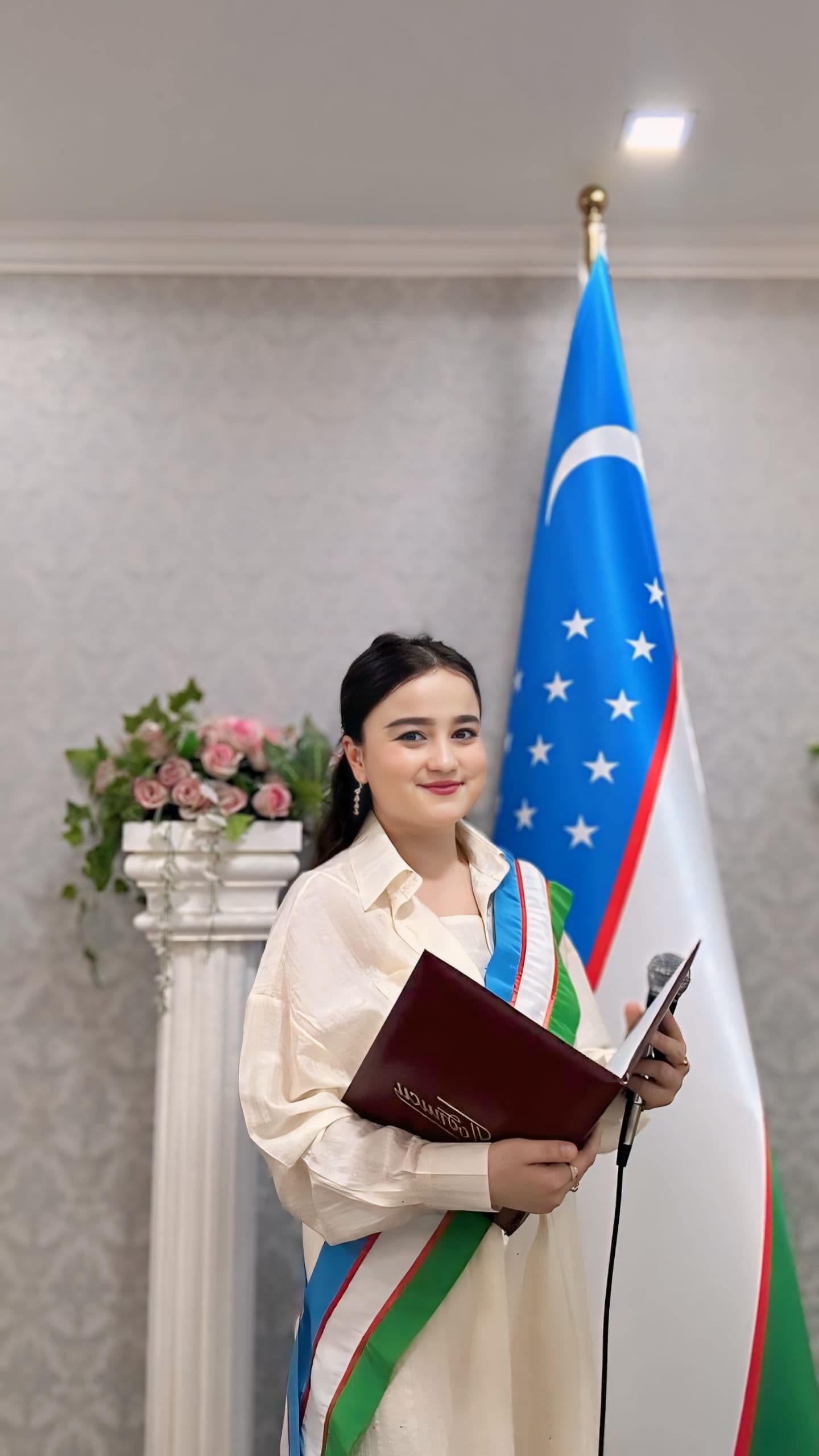 Farangiz Razakova, Penn State Law bitiruv marosimida